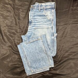 American Eagle Outfitters Faded Blue Denim Jeans